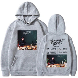 Beyaz Unisex Melankolik Turu AB ve İngiltere 2025, Melankolik Esmerleri için Kapüşonlular