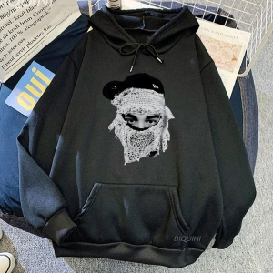 Beyaz Unisex Rapçi Yeat 2093 rahat kapüşonlu Harajuku ağır zihinsel Hi