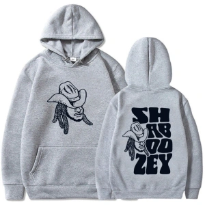 Beyaz Unisex Shaboozey Bar Şarkısı Kapüşonlular Bar Hükümlü Retro Sudaderas Hombre Grafik