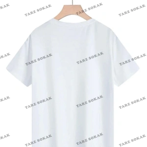 Beyaz Unisex  T-Shirt 1 Adet