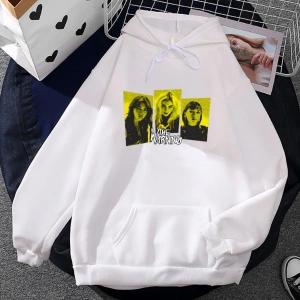 Beyaz Unisex The Warning Band Heavy Mental Fashion Graphic Sweatshirts MenWomen Clothes Long Slee