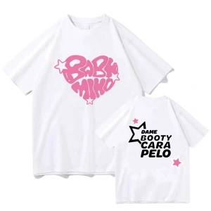 Beyaz XOXO Tour Baby Miko T-shirts YoungMiko Rapper Printing Short Sleeve Summer O-n