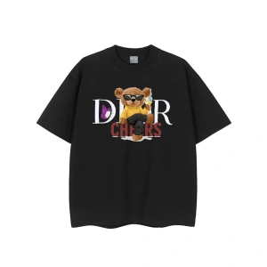 Beyaz Yeni Lüks Ayı T Yaz Boy Spor Üstl