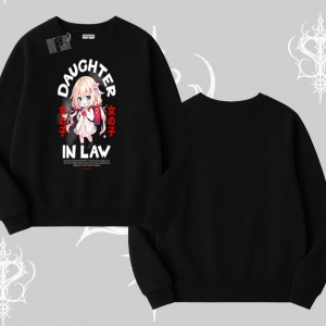 Biskilet Sweatshirt Anime Girl Daughter In Law Baskılı