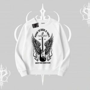 Biskilet Sweatshirt Born to Rock Eternal Flame Legacy