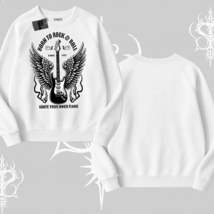 Biskilet Sweatshirt Born to Rock Eternal Flame Legacy