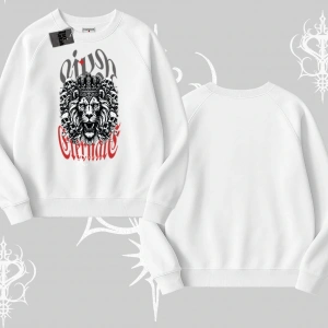 Biskilet Sweatshirt Crowned Lion Rock Authority Myth