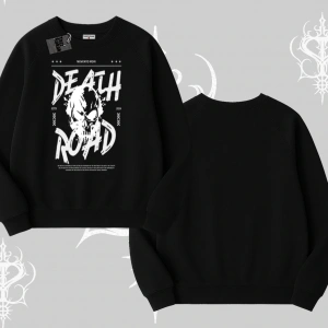 Biskilet Sweatshirt Death Road Memento Mori Street Manifest