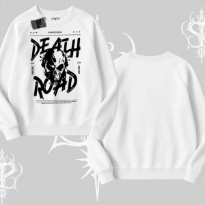 Biskilet Sweatshirt Death Road Memento Mori Street Manifest