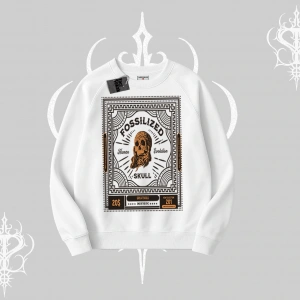 Biskilet Sweatshirt Fossilized Skull Underground Archive