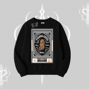 Biskilet Sweatshirt Fossilized Skull Underground Archive