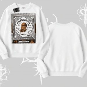 Biskilet Sweatshirt Fossilized Skull Underground Archive