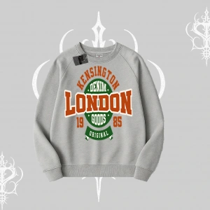 Biskilet Sweatshirt London Denim 1985