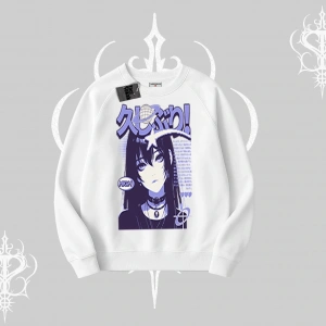 Biskilet Sweatshirt Neo Tokyo Girl Y2K Street Anime Aesthetic