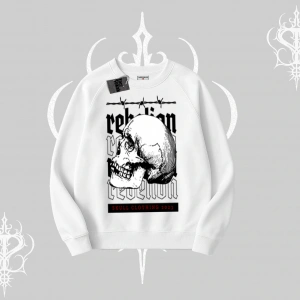 Biskilet Sweatshirt Rebellion Skull Underground Street Legacy
