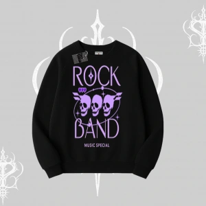 Biskilet Sweatshirt Rock Band Street Noise Culture