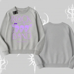 Biskilet Sweatshirt Rock Band Street Noise Culture