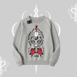 Biskilet Sweatshirt Stay Humble Work Hard Enjoy Life