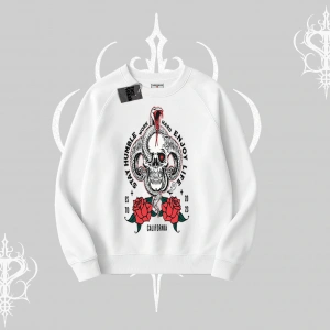 Biskilet Sweatshirt Stay Humble Work Hard Enjoy Life