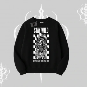 Biskilet Sweatshirt Stay Wild Rock Spirit Urban Riot