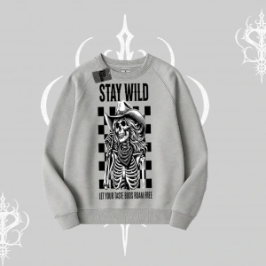 Biskilet Sweatshirt Stay Wild Rock Spirit Urban Riot