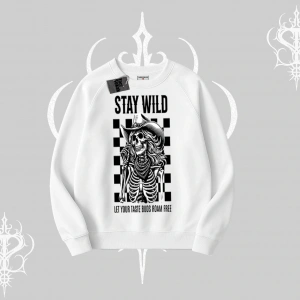 Biskilet Sweatshirt Stay Wild Rock Spirit Urban Riot