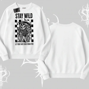 Biskilet Sweatshirt Stay Wild Rock Spirit Urban Riot