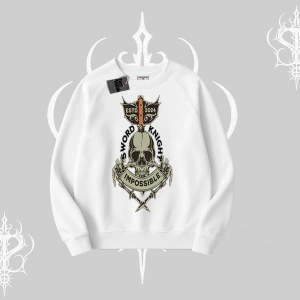 Biskilet Sweatshirt Sword Knight Skull Impossible Street Creed