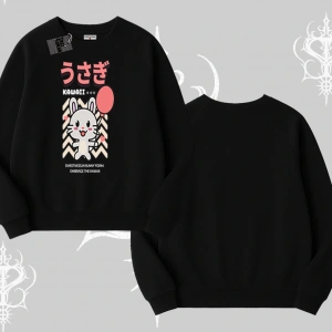 Biskilet Sweatshirt Usagi Kawaii Cute Heart Energy