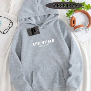 Biskilet Yaka Sweatshirt Beyaz M HARFİ İSME Özel Tasarım