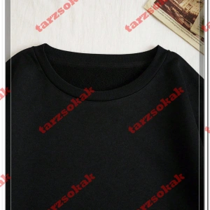 Biskilet Yaka Sweatshirt Beyaz Rock Grubu Radiohead Özel Tasarım