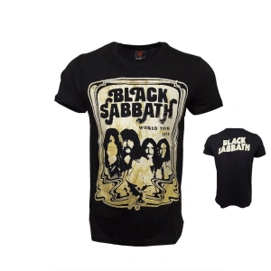 Black Sabbath Metal Band Baskılı Penye Tişört