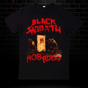 Black Sabbath MOB Rules Heavy Metal KODSİYAHSAW