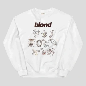Blond Sweatshirt Beyaz