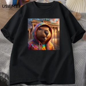 Bóbr Kurwa Gladyatör T Shirt Erkekler Kadınlar için Romanın Zafer Grafik T-Shirt Bober Beave 2833