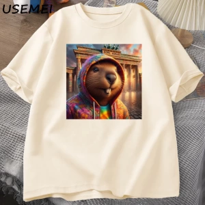 Bóbr Kurwa Gladyatör T Shirt Erkekler Kadınlar için Romanın Zafer Grafik T-Shirt Bober Beave 2833