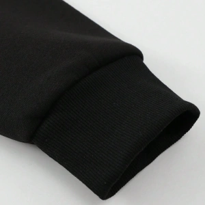 Bol Kesim Erkek Sıcak Astarlı Sweatshirt Harf Baskılı