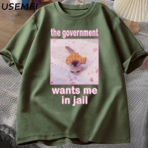 Born To OIIA Dönen Kedi T-Shirt Komik Retro Hayvan Tee 90s Pamuk Adam kısa kollu tişört Haraj 2972
