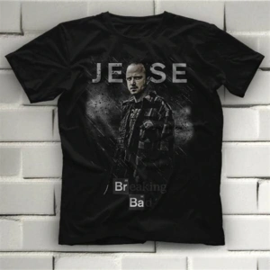 Breaking Bad Heisenberg Siyah Unisex Tişört T-shirt
