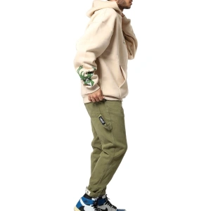 Bucks Sırt Baskılı Bej Oversize Unisex