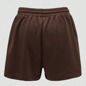 Butterfly & Letter Graphic Drawstring Waist Şort