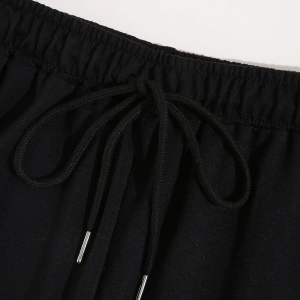 Butterfly Print Drawstring Waist 4 Mevsim Eşofman