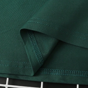 Büyük Beden Erkek Basit Moda Günlük Kısa Kollu Tişört, Günlük Giyim