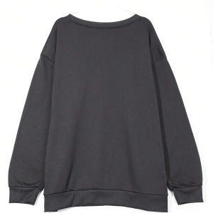 Büyük Beden Günlük Kadın Sweatshirt ve Jogging Takımı - Rahat Termal Astarlı, Yuvarla