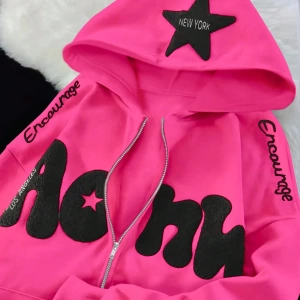 Büyük Beden Kadın Günlük İşlemeli Çiçekli Sweatshirt İş, Sonbahar/Kış Model 5158