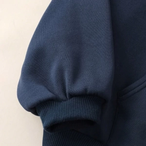 Büyük Beden Kapüşonlu Sweatshirt Harf Baskılı ve Bağcıklı Model 5174