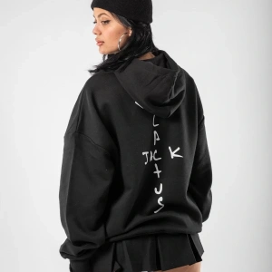 Cactus Jack Sırt Baskılı Oversize Unisex Beyaz