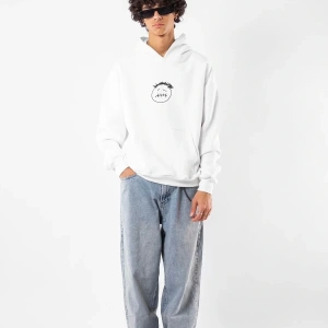 Cactus Jack Sırt Baskılı Oversize Unisex Beyaz