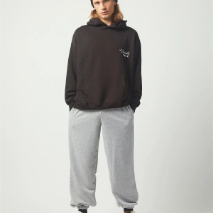 Cactus Oversıze Sweatshirt Hoodie Siyah