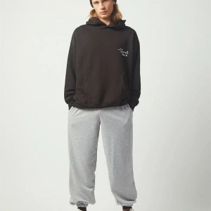 Cactus Oversıze Sweatshirt Hoodie Siyah Siyah